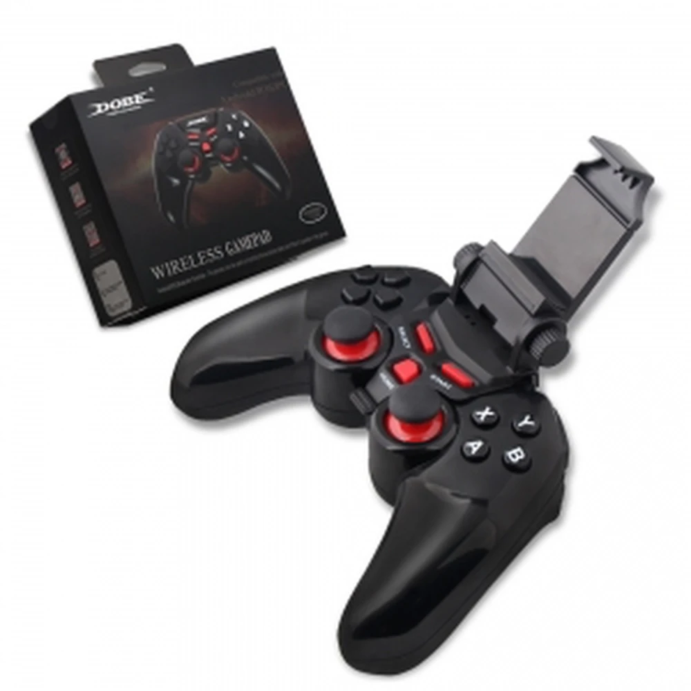 Dobe Ti-465 gamepad wireless Bluetooth 3.0 con supporto per telefono