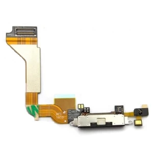 Dock connector per iPhone 4G nero - ricambio compatibile nuovo