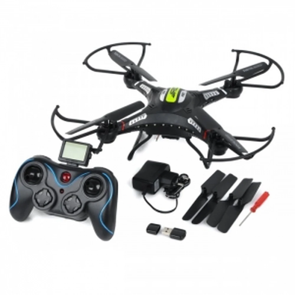 Drone JJRC H8C con camera HD 2.4GHz 4CH 6Axis Gyro RC per volo stabile e controllo preciso