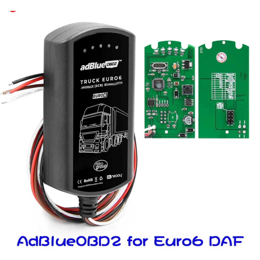Emulatore AdBlue DAF Euro6 compatibile con camion DAF XF, CF e LF Euro6