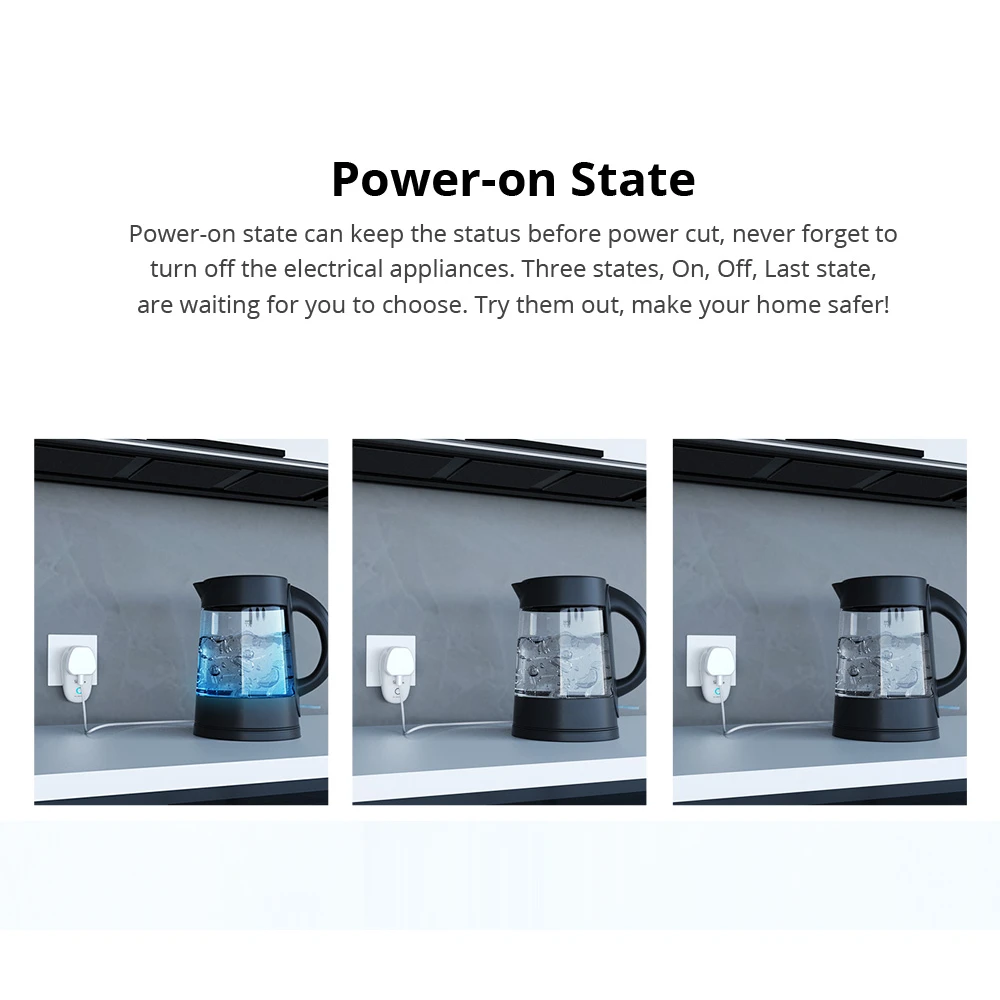 Presa intelligente Sonoff S26 R2 - Controllo remoto WiFi per casa EU