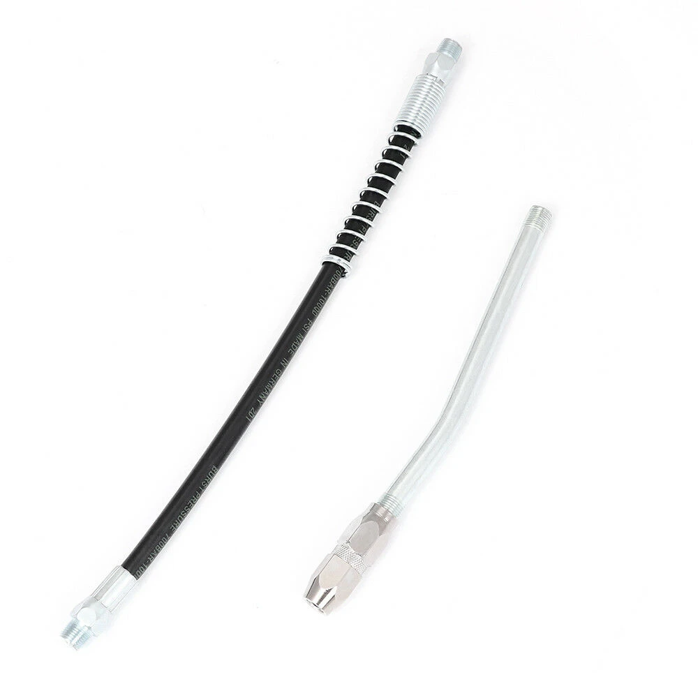 Pistola ingrassatrice manuale 600ml con pompa e tubo alta pressione