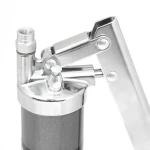 Pistola ingrassatrice manuale 600ml con pompa e tubo alta pressione