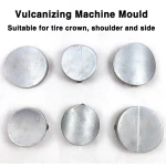 Attrezzatura per riparazione pneumatici con vulcanizzatore automatico a temperatura costante