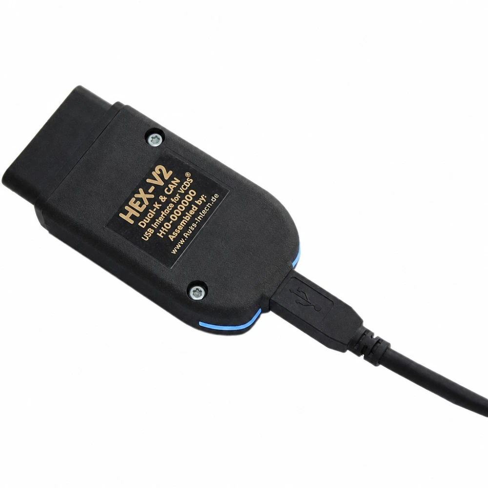 Scanner Diagnostico HEX-V2 VCDS V25.3 ATMEGA162 Compatibile VW Audi Seat Skoda 1996-2017