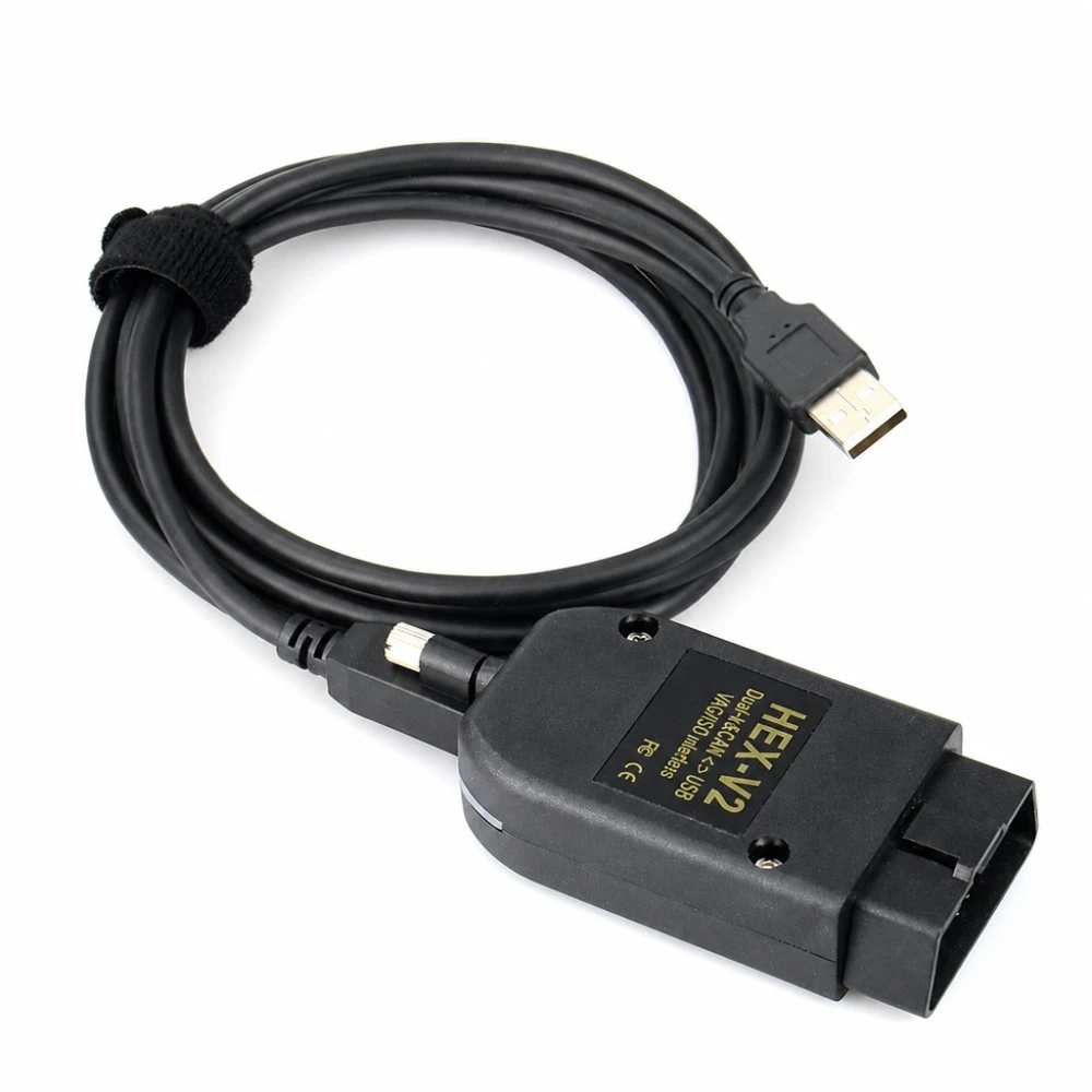 Scanner Diagnostico HEX-V2 VCDS V25.3 ATMEGA162 Compatibile VW Audi Seat Skoda 1996-2017