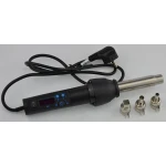 Detalle del display digital de la estación de soldadura Mlink H0