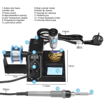 Stazione saldante digitale Mlink S1 60W con display LED e blocco temperatura
