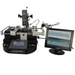 Stazione Reballing Dinghua DH-B1-C con controllo touch e tre riscaldatori indipendenti