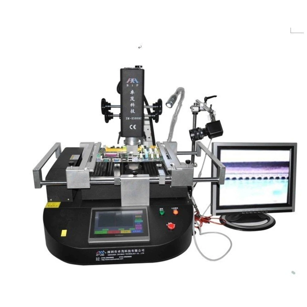 Stazione reballing Zhuomao ZM-R5860C: precisione e tecnologia avanzata per BGA