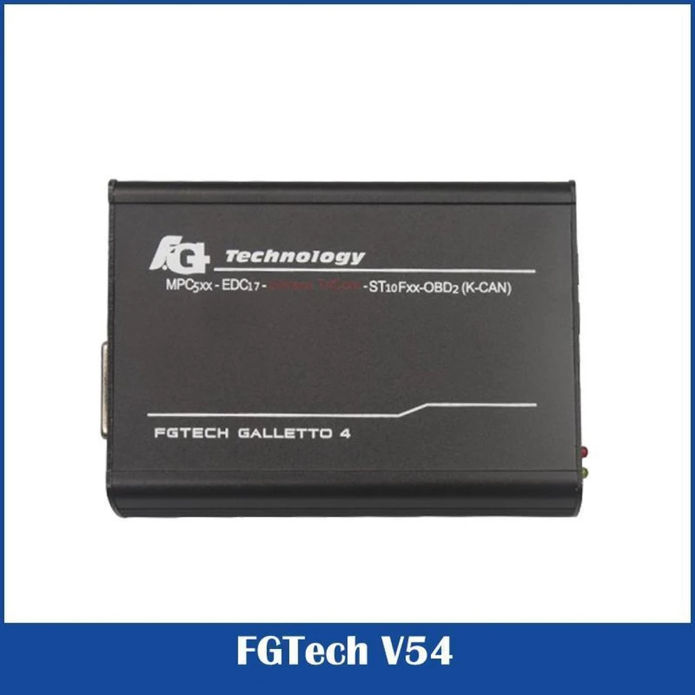 Equipo FGTech Galletto Master V54 para ajuste de chips y diagnóstico OBD