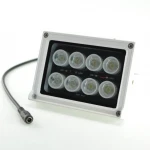 Faretto LED 12V con sensore luce 10W 6500K per esterni