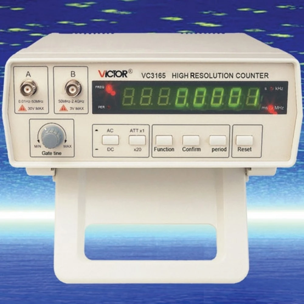 Contatore di frequenza Victor VC3165: multifunzione