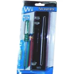 Frontale Wii nero - ricambio per console Nintendo Wii