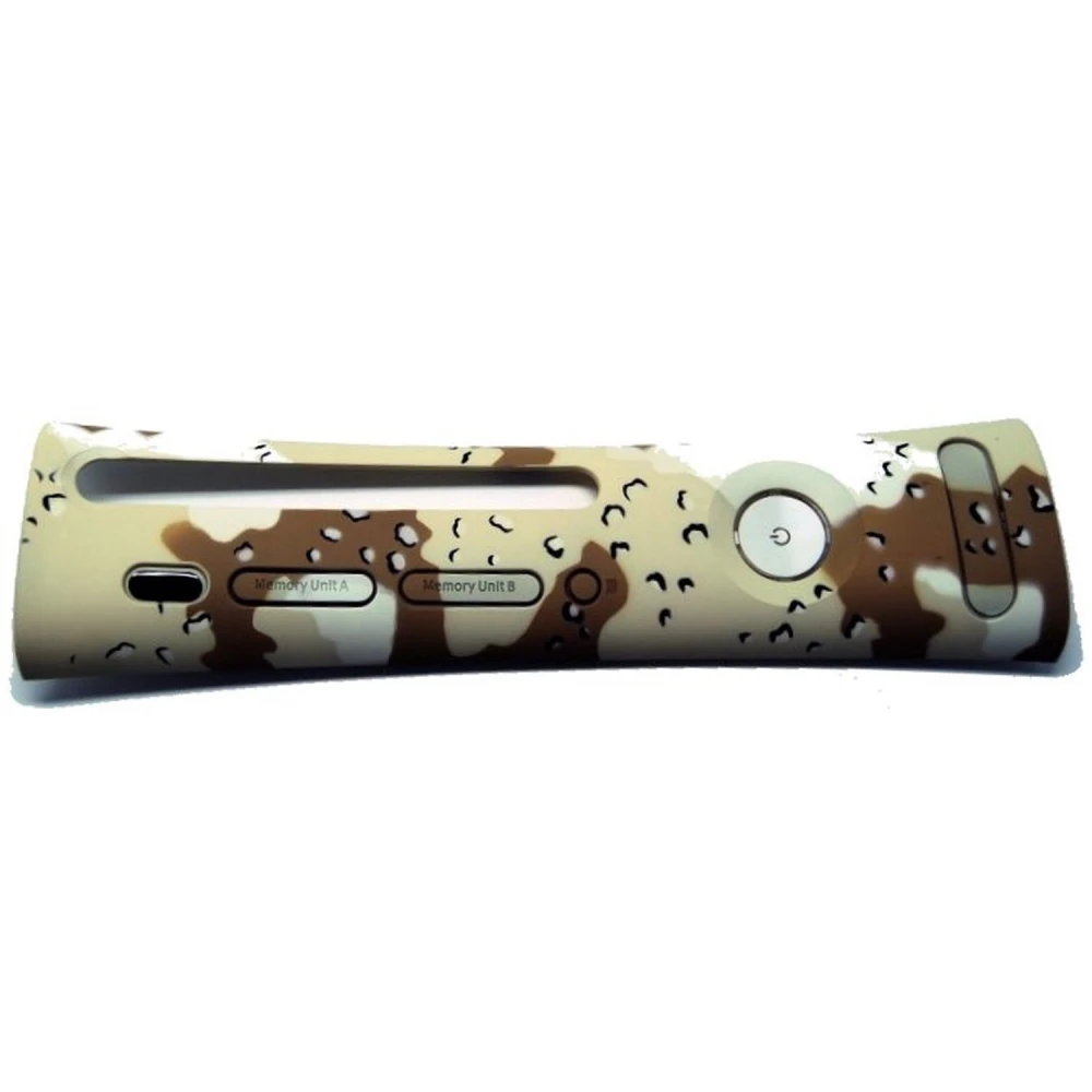 Frontale Xbox 360 mimetica beige marrone per personalizzare la tua Xbox 360