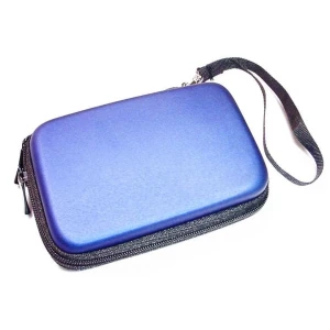 Custodia protettiva NDS Lite blu con scomparti e neoprene resistente