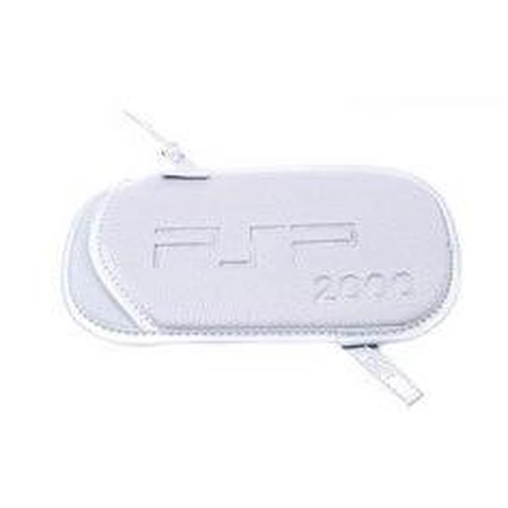 Custodia PSP Slim bianca con tracolla per PSP 2000 e PSP 3000