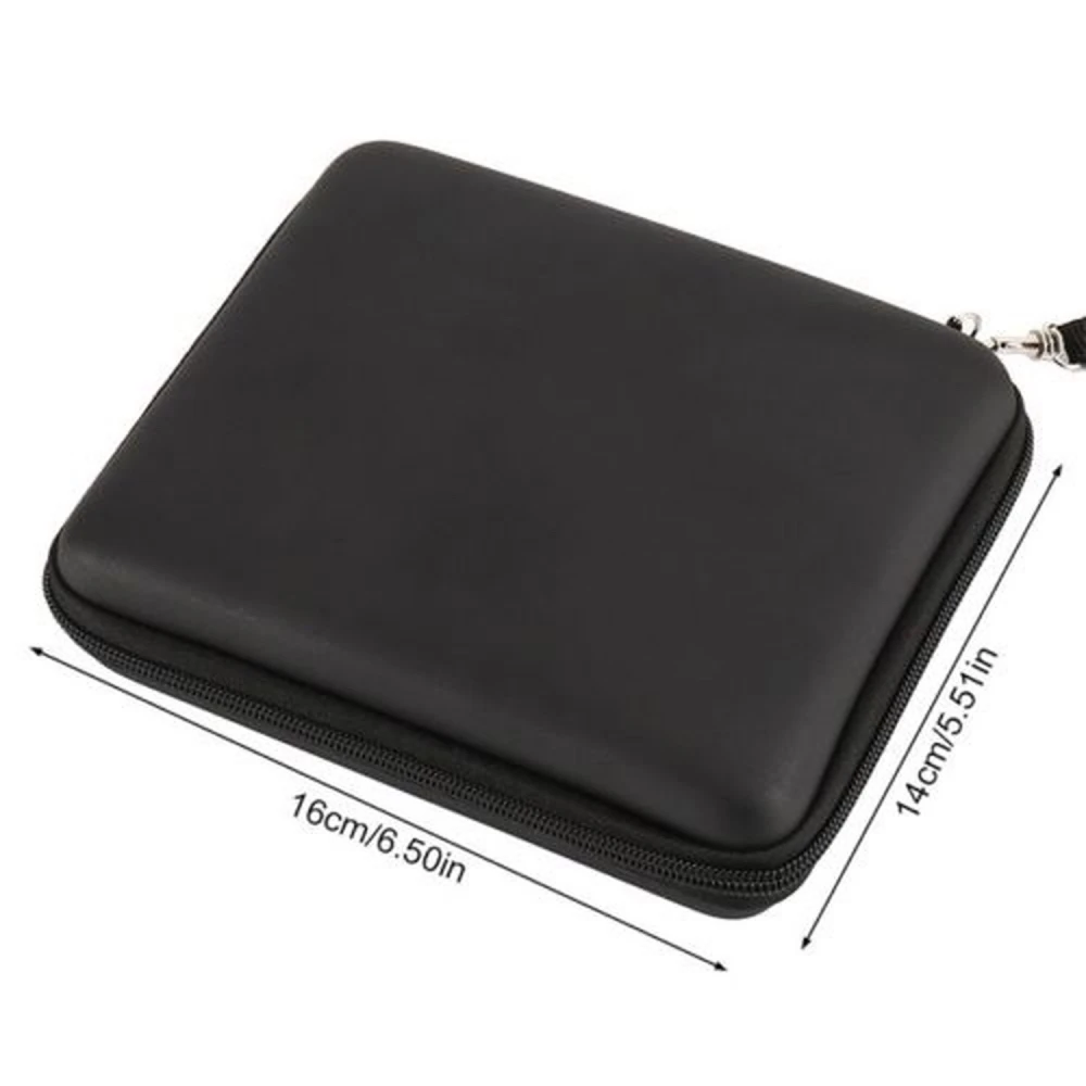 Funda rígida para Nintendo 2DS con doble cremallera y correa desmontable
