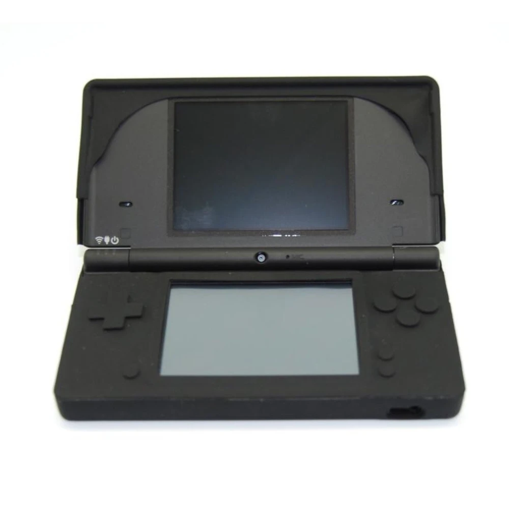 Custodia in silicone per Nintendo DSi nera - Protezione e comfort