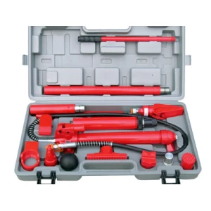 Cric carrozzeria 10 tonnellate kit tirabolli professionale