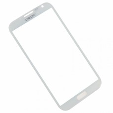 Schermo Frontale Esterno Sostitutivo Bianco Vetro Per Samsung Galaxy Nota 2