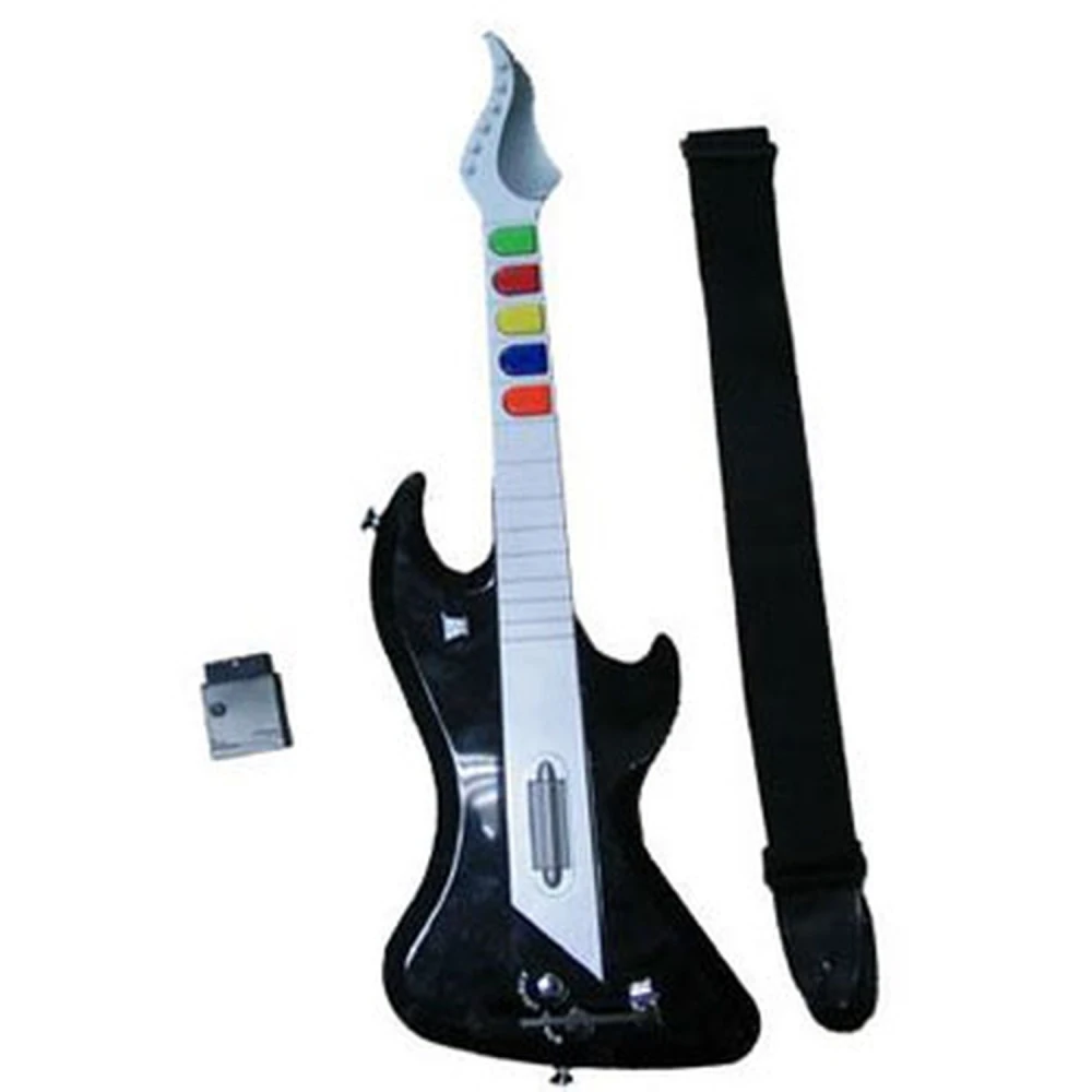Chitarra wireless PS2 compatibile con Guitar Hero I, II e III