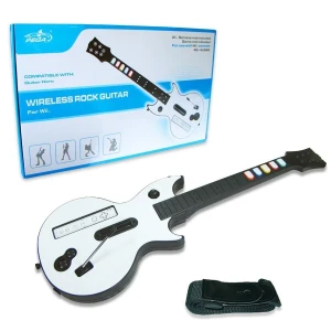 Chitarra wireless Wii - accessorio musicale per Nintendo Wii