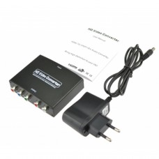 Hdmi A Componente Rgb (YPbPr) Video +R/L Audio Adapter Converter Hd Tv Hd Tv