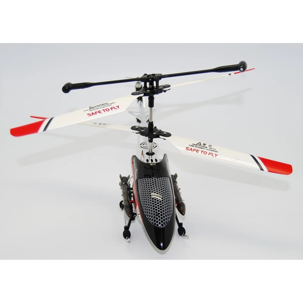 Cargador y destornillador incluidos con helicóptero RC modelo 6809 rojo