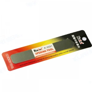 SHEK Utensile di apertura metallico flessibile 0,2mm Kaisi per riparazioni elettroniche