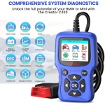 Strumento diagnosi OBD2 BMW Creator C420 per BMW e Mini con funzioni avanzate