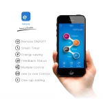 Interruptor WiFi Sonoff 4 canales instalado en riel DIN para domótica