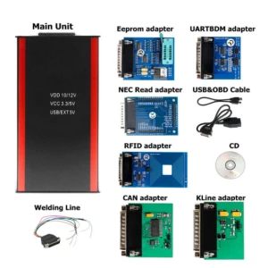 Iprog Pro Programmatore per Chiavi Auto fino al 2019 compatibile con IMMO e Correzione Chilometraggio