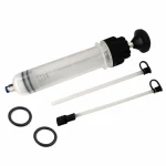 Siringa Estrattore Olio 200cc Pompa Manuale Aspirazione Cambio Fluidi Auto