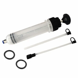 Autool Siringa Estrattore Olio 200cc Pompa Manuale Aspirazione Cambio Fluidi Auto