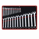 Set di 26 Chiavi Combinate Aperta-Poligonale 6-32mm Acciaio Cr-V con Valigetta