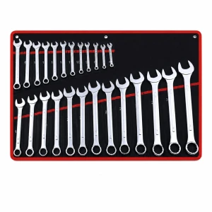 TSX TOOL Set di 26 Chiavi Combinate Aperta-Poligonale 6-32mm Acciaio Cr-V con Valigetta