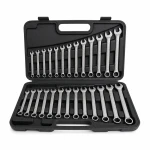 Set di 26 Chiavi Combinate Aperta-Poligonale 6-32mm Acciaio Cr-V con Valigetta