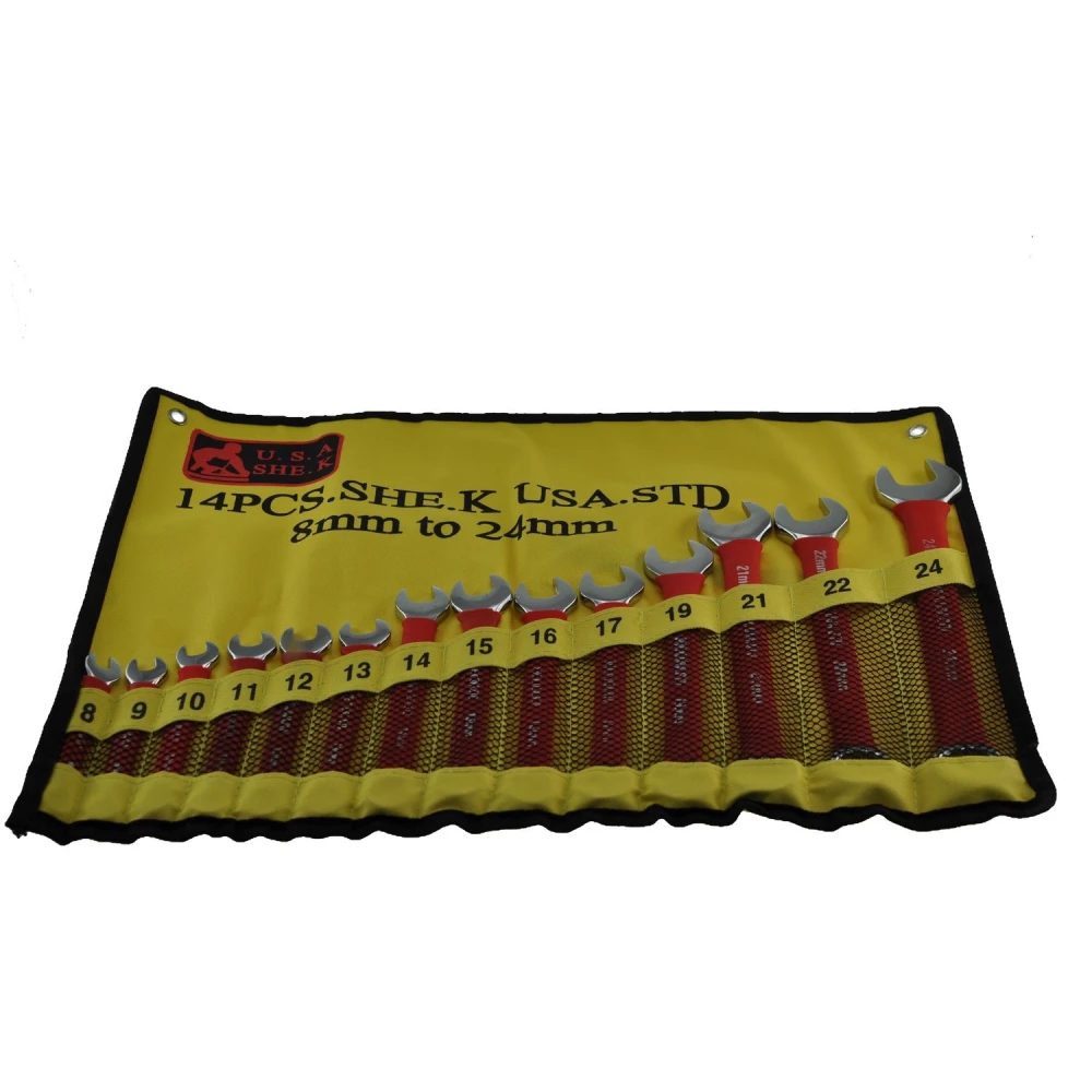Set de llaves métricas TSX TOOL con 14 piezas de diferentes tamaños