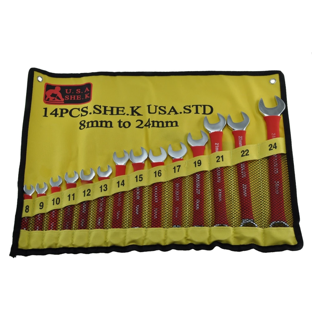 Llaves métricas TSX TOOL de 8mm a 32mm para taller automoción