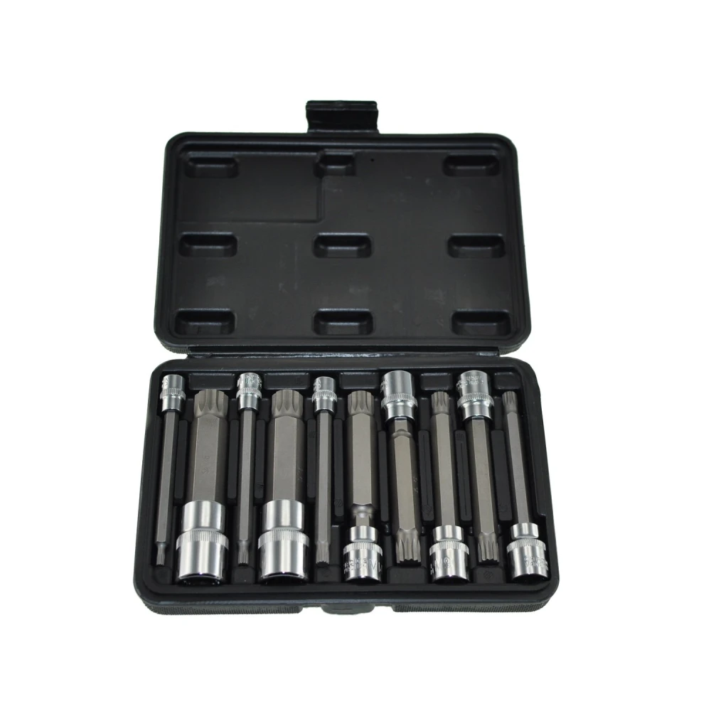 Set punte XZN lunghe con adattatori per cricchetto TSX TOOL