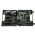 Set bussole e pistola a impulsi SATA 1/2'' con coppia massima di 660Nm e 8 bussole incluse