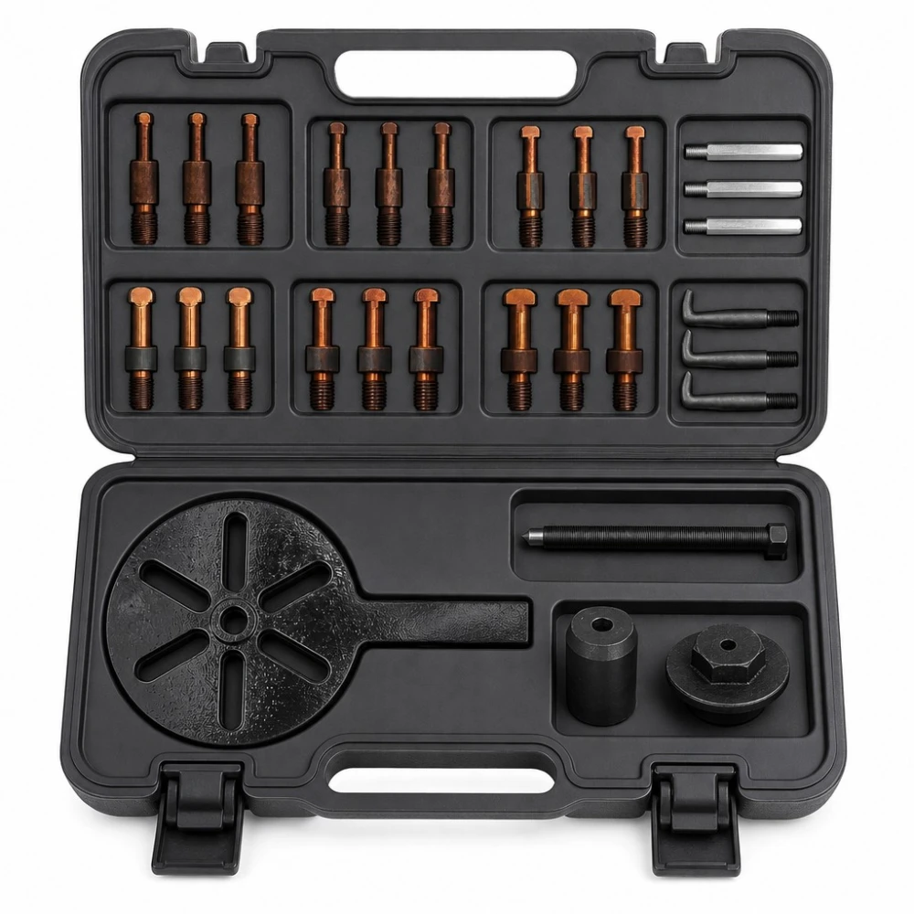 Set Estrattore Cuscinetti 18 Pezzi Martello a Inerzia Universale Professionale