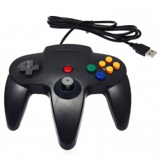 Controller Usb Stile Nintendo 64 Cablato Per Pc E Mac