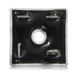 Puente rectificador KBPC5010 1000V 50A mostrando dimensiones y diseño compacto