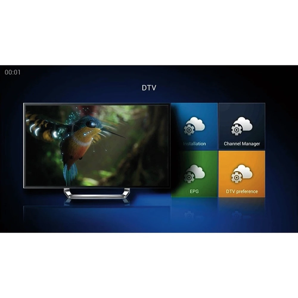 Kii Pro TV Box doppio tuner DVB-S2 DVB-T2 2GB/16GB 4K