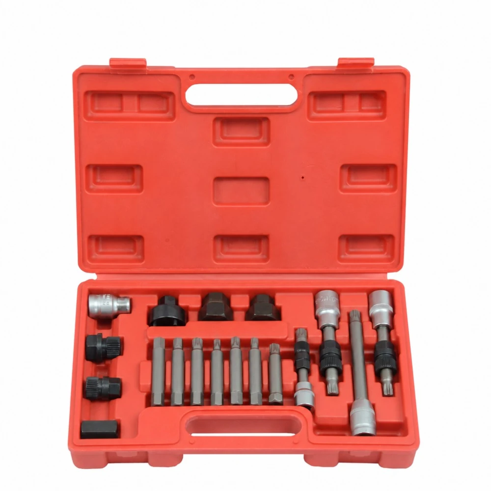 Kit 18 pezzi smontaggio pulegge libere alternatore (OAP / OAD)