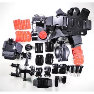 Kit accessori GoPro Hero 33 pezzi per HERO3+, HERO3, HERO2, HERO4 e SJ4000