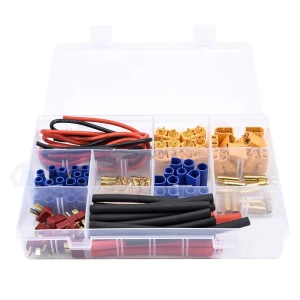 Kit connettori XT60 XT90 EC3 EC5 per RC con adattatore maschio e femmina