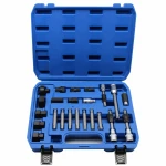 Kit Estrattore Pulegge Alternatore 24 Pezzi Professionale Ruota Libera OAD Universale